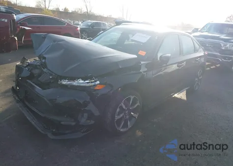 2025 Honda Civic Hybrid Sport/Sport Touring из США, поврежденный, VIN 2HGFE4F8XSH322774